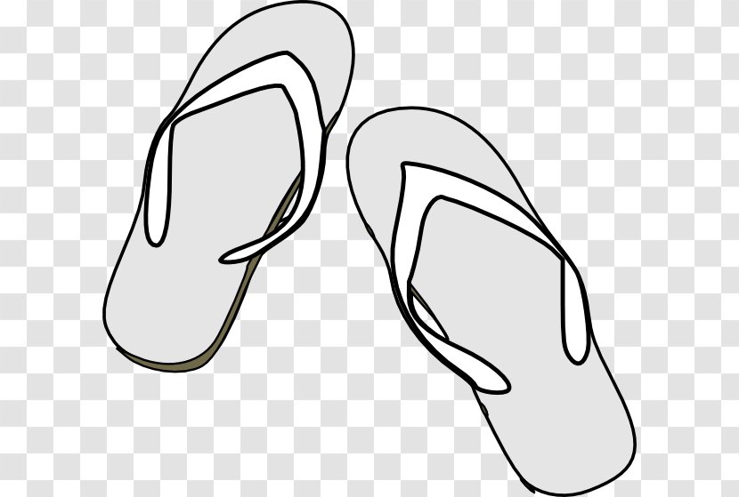 Shoe Footwear - Flipflops - Slipper Transparent PNG