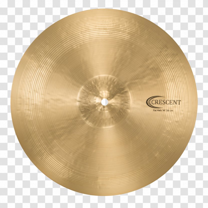 Hi-Hats Sabian Crescent Fat Hats Cymbal - Metal Transparent PNG