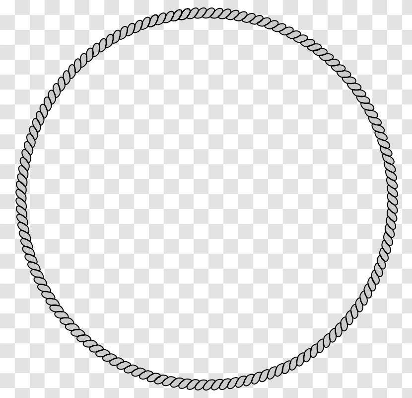 Rope Ring Clip Art - Material - Echoing Cliparts Transparent PNG