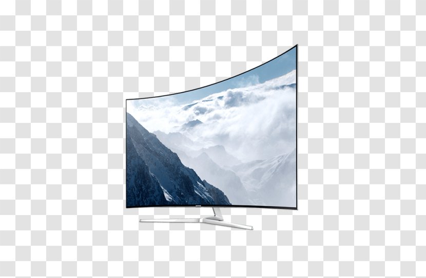 Smart TV 4K Resolution Ultra-high-definition Television Samsung Quantum Dot Display - Media Transparent PNG
