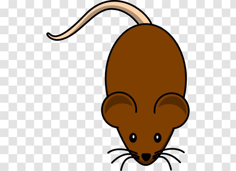 House Mouse Blog Clip Art - Whiskers - Brown Cliparts Transparent PNG