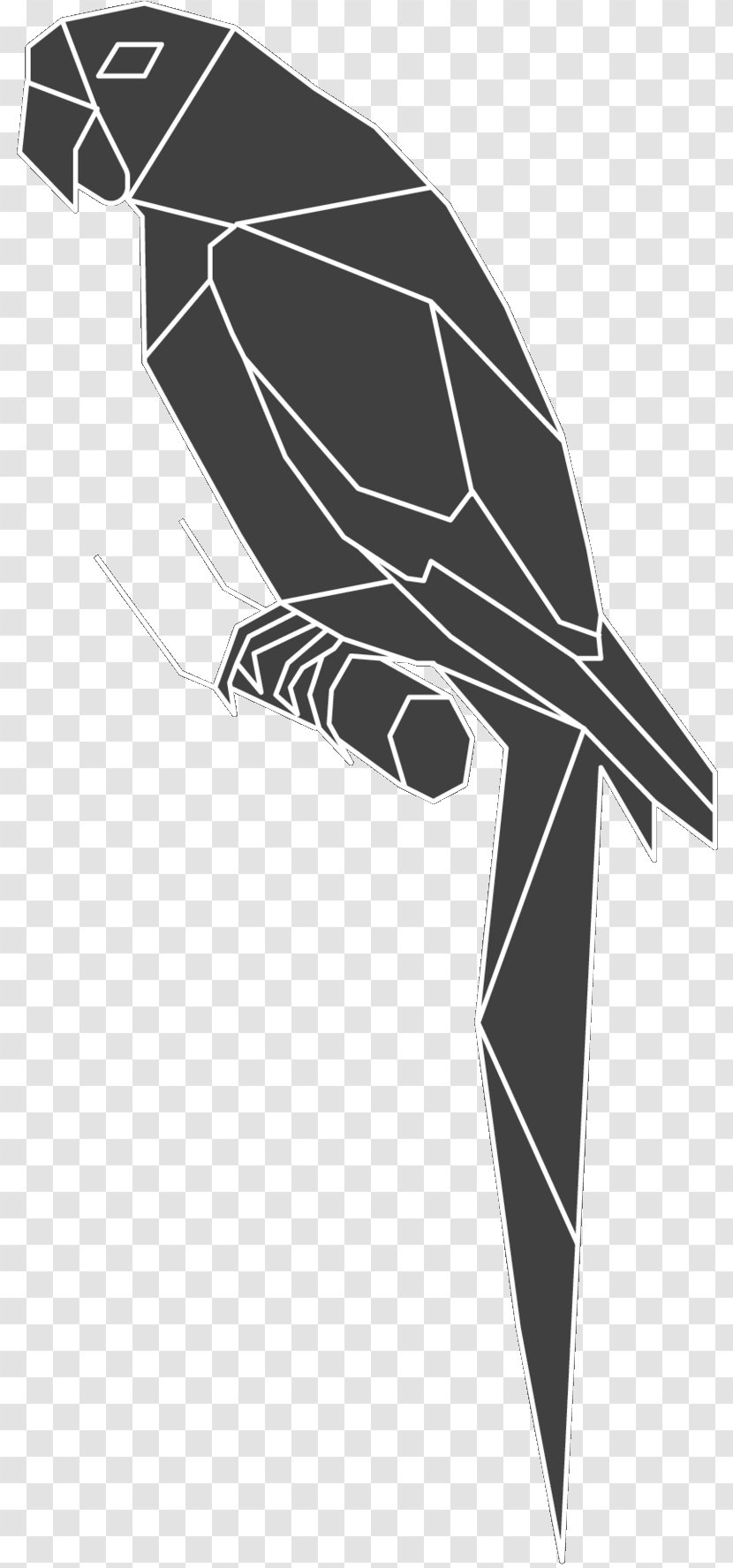 Bird Product Design Black & White - Wing - M Beak Illustration Transparent PNG