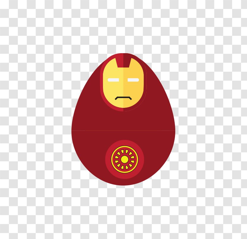 Iron Man Circle - Cartoon Transparent PNG