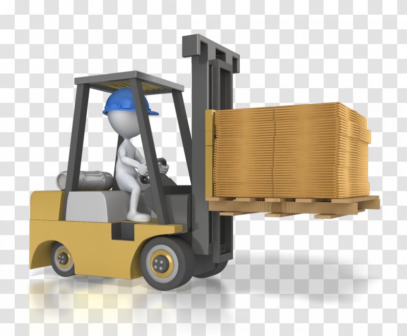 Forklift Animated Film Warehouse Clip Art - Machine Transparent PNG