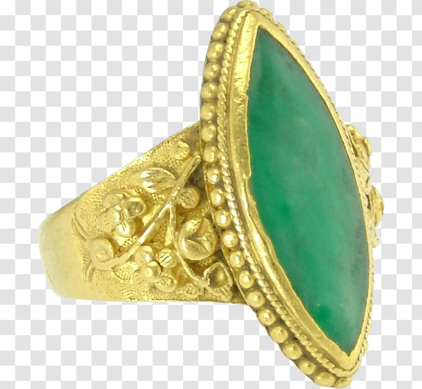 Emerald Turquoise Gold Transparent PNG