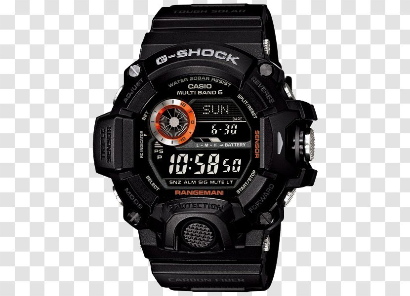Master Of G G-Shock Casio Shock-resistant Watch - Hardware Transparent PNG