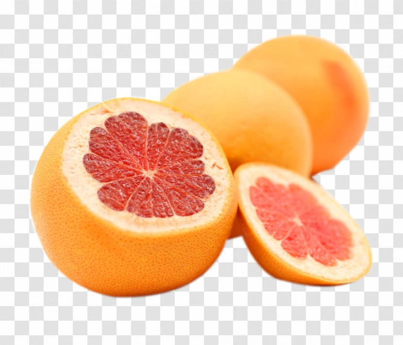 Grapefruit Blood Orange Juice Tangelo Rangpur - HD Close-up Transparent PNG