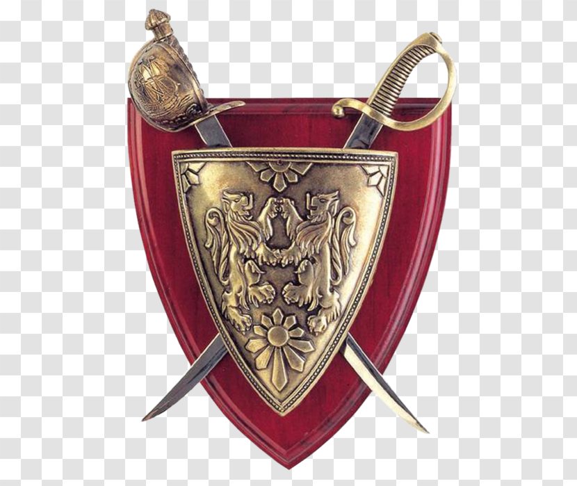 Shield Sword Weapon Knight - Metal Transparent PNG