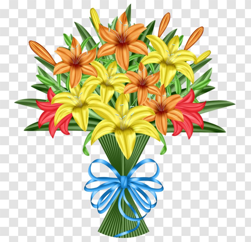 Flower Lilium Floral Design Petal - Flowerpot - Color Lily Transparent PNG