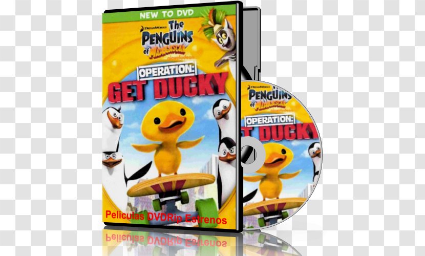 Madagascar Toy Technology Get Ducky Recreation - Penguins Of Transparent PNG