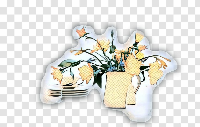 Flowers Background - Flowerpot - Magnolia Tableware Transparent PNG