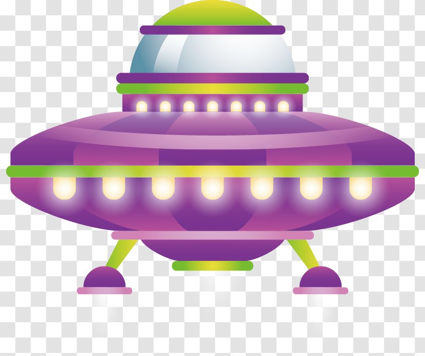 SpaceShipOne Spacecraft Unidentified Flying Object - Magenta - Purple UFO Transparent PNG