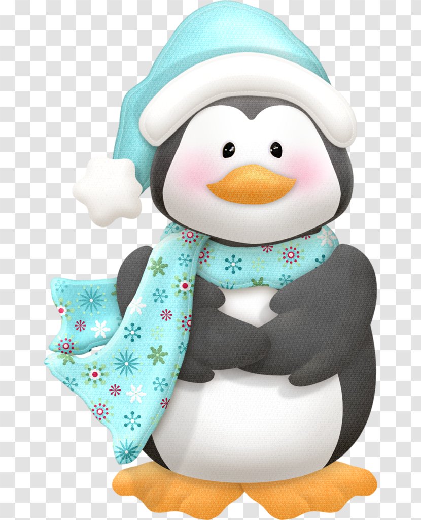Christmas Decoration Penguin Scrapbooking Clip Art - Drawing Transparent PNG
