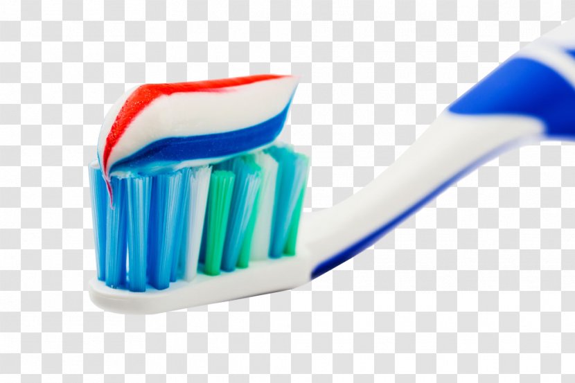 Toothbrush Toothpaste Pump Dispenser - Tooth Brushing - Rainbow Stripe Picture Material Transparent PNG