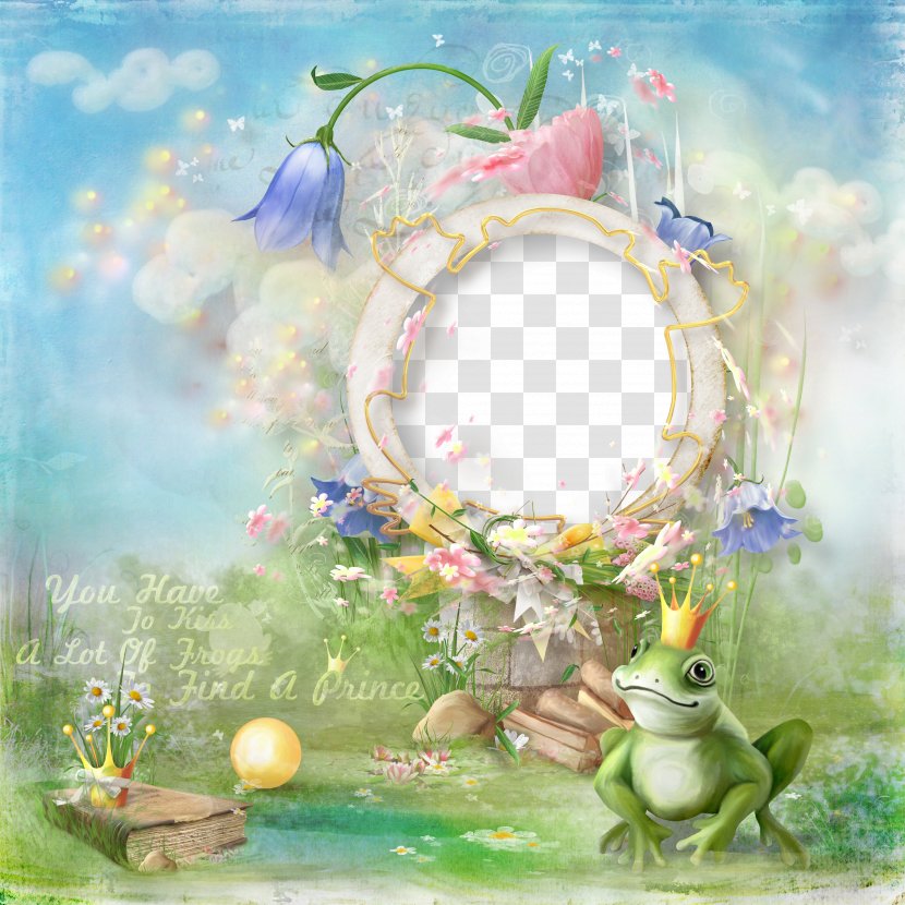 The Frog Princess Fairy Tale - Prince Decorative Wooden Ring Transparent PNG