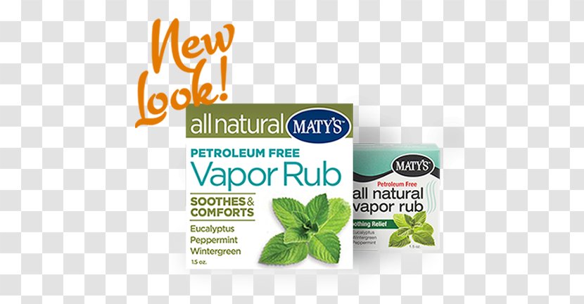 Maty's 1.5 Oz. All-Natural Vapor Rub Ounce Logo Water - Herb - Drug Deal Night Transparent PNG
