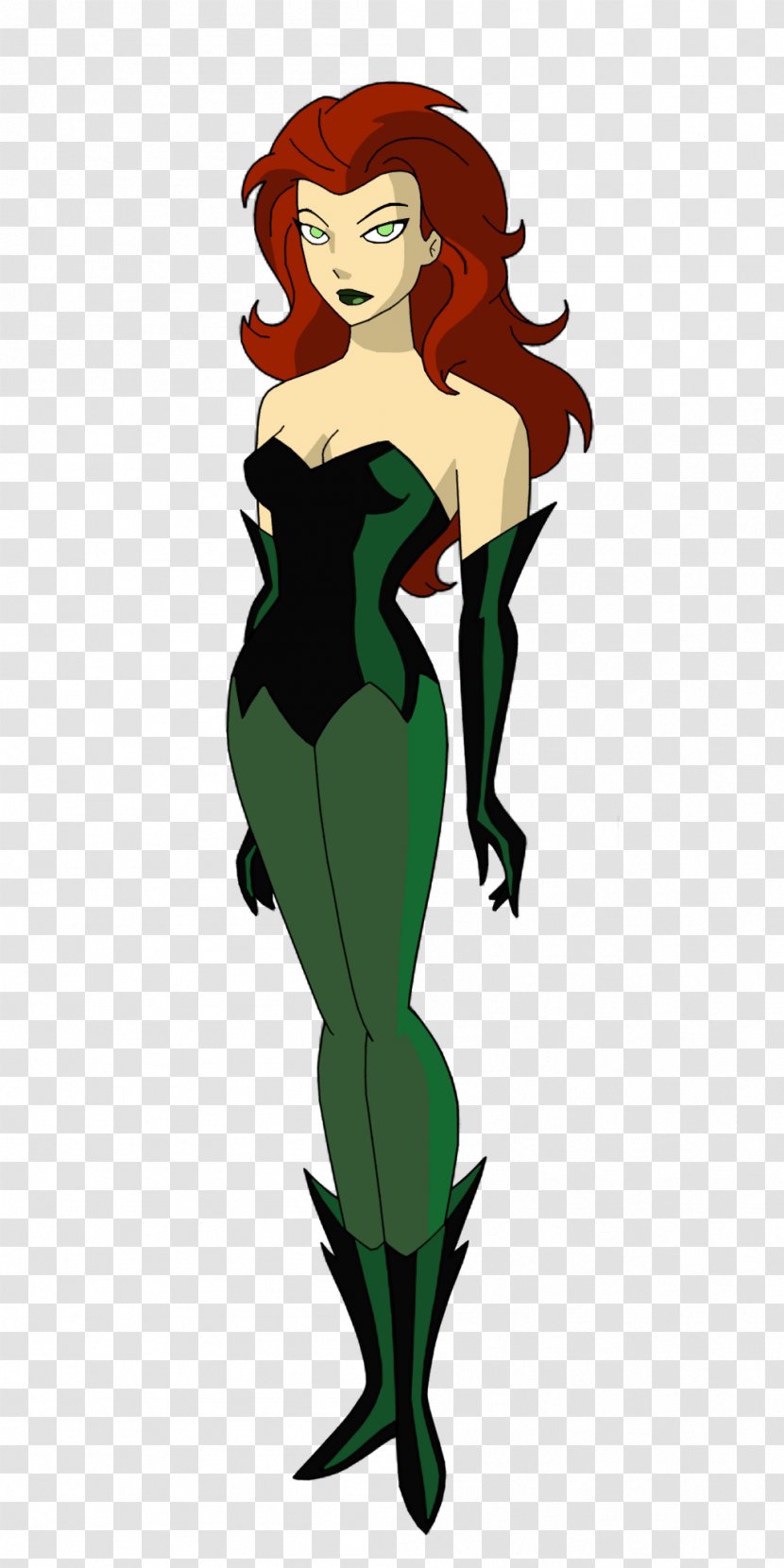 Poison Ivy Batman: The Animated Series Harley Quinn Bruce Timm - Cartoon Transparent PNG