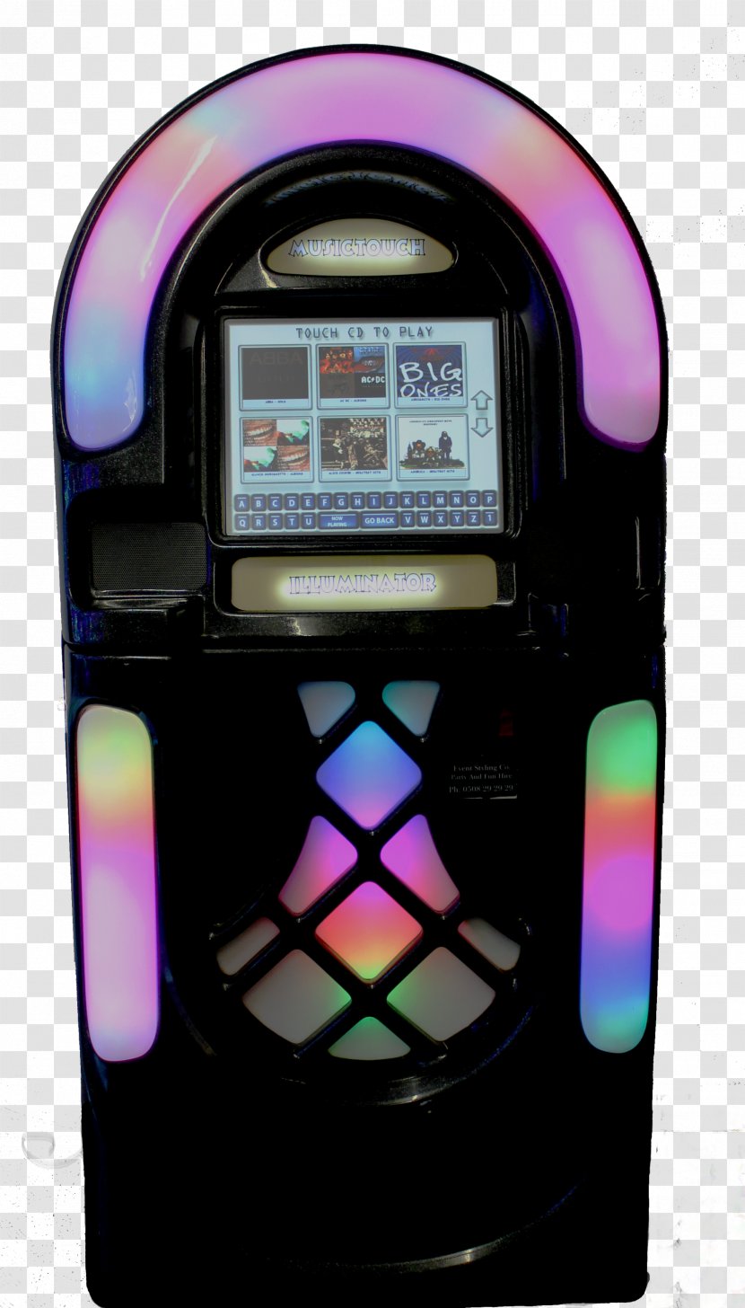 Jukebox Karaoke Music Clip Art - Touchscreen - Sound Transparent PNG