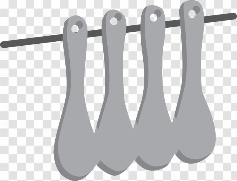 Brand Logo Material Pattern - Black - Vector Gray Spoon Set Transparent PNG