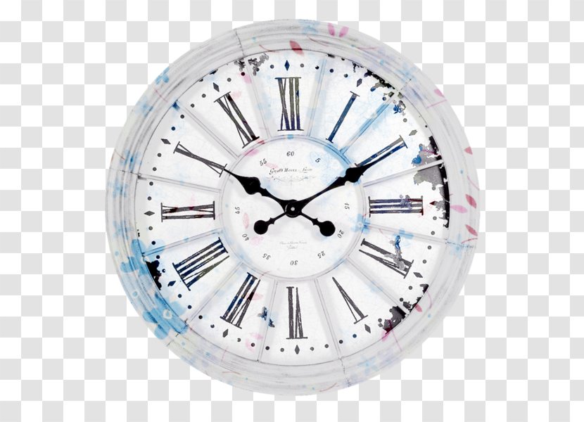 Clock Face Roman Numerals Time - European Minimalist Transparent PNG