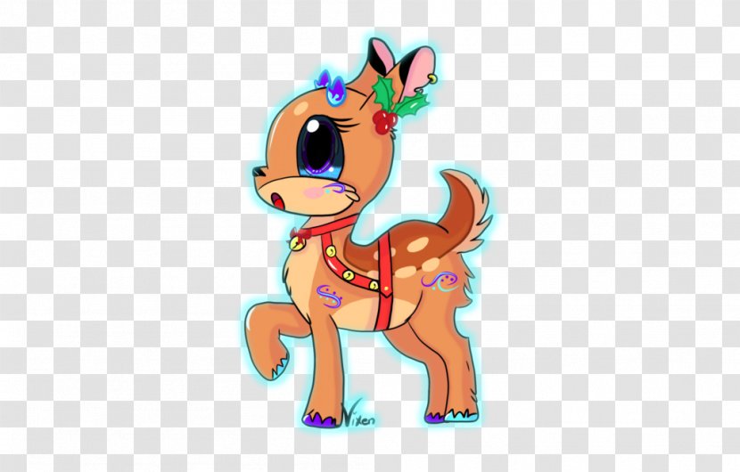 Reindeer Pony Horse - Flower Transparent PNG