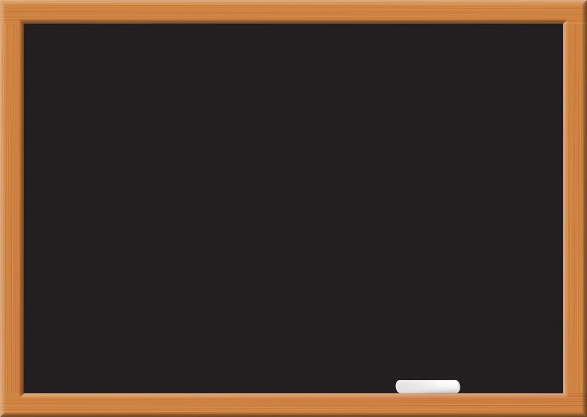 Multimedia Text Picture Frame Computer Monitor - Chalkboard Clip Art Image Transparent PNG