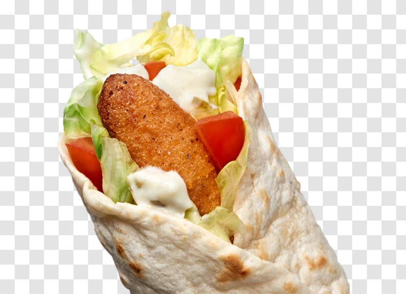 Falafel Gyro Burrito Fast Food Shawarma - Side Dish - Junk Transparent PNG