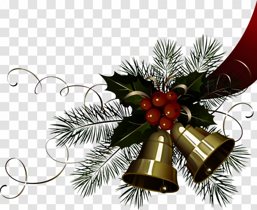 Christmas Decoration - Bell - Tree Eve Transparent PNG