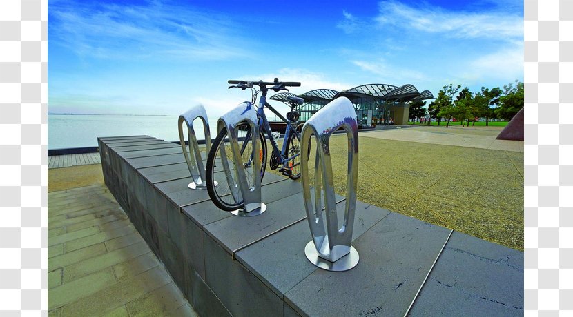 Bicycle Parking Rack Architecture Frames - Grass - Bike Transparent PNG
