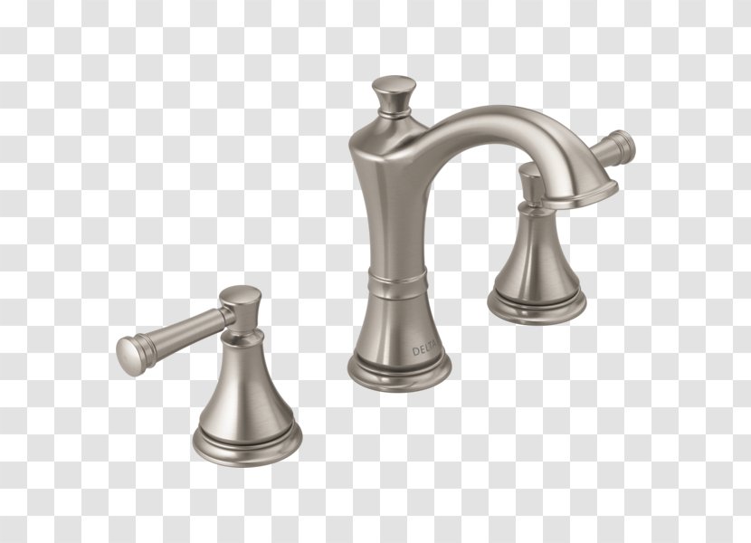 Faucet Handles & Controls Brushed Metal Baths Bathroom EPA WaterSense - Tap - Plumbing Fixture Transparent PNG