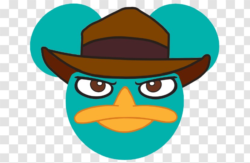 Perry The Platypus Mickey Mouse Dr. Heinz Doofenshmirtz Phineas Flynn Minnie - Hat - Disney Ears Cliparts Transparent PNG