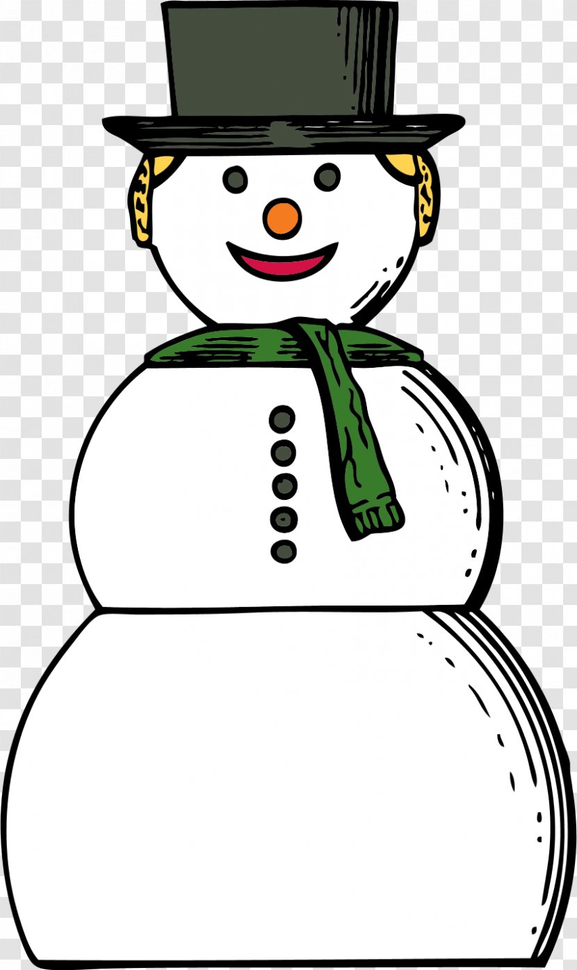 Yuki Onna Snowman Winter Clip Art - Snow Top Transparent PNG