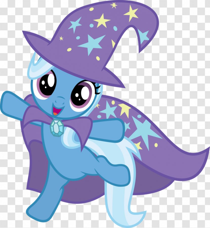 Trixie Twilight Sparkle Pony - My Little Friendship Is Magic - Happy And Harmonious Transparent PNG