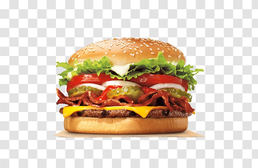 Whopper Hamburger Cheeseburger Bacon Burger King Specialty Sandwiches - Blt Transparent PNG