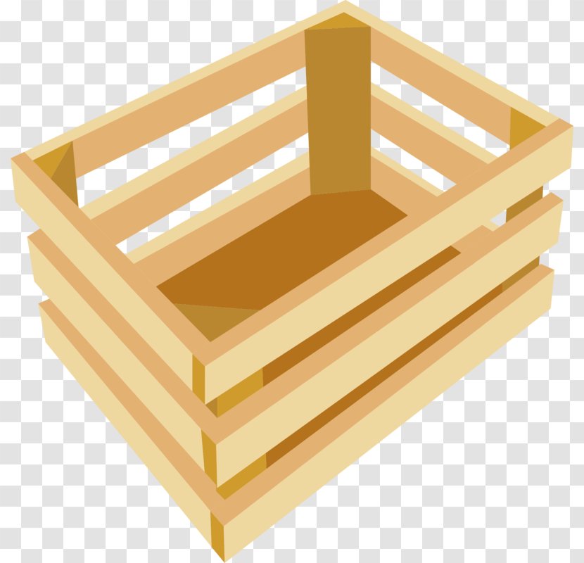 Wooden Box Crate Pallet - Wood Transparent PNG