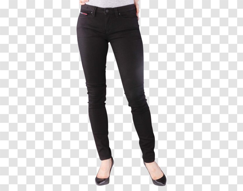 Slim-fit Pants Jeans Denim Jeggings - Silhouette Transparent PNG