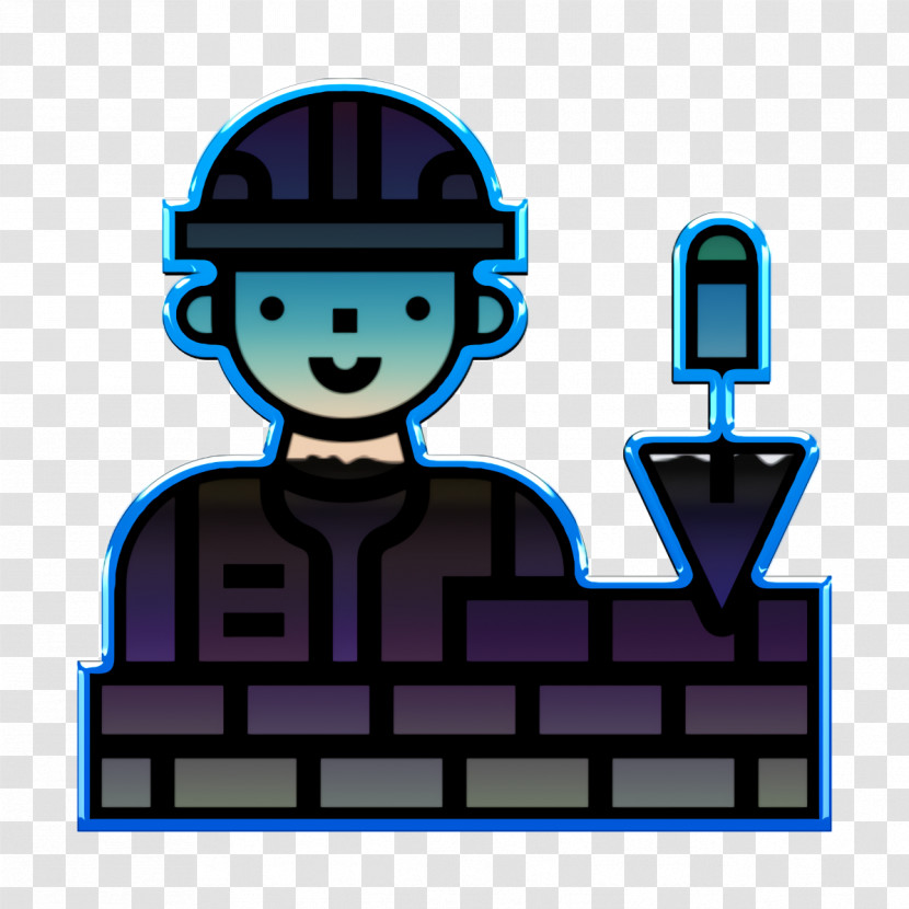 Construction Worker Icon Wall Icon Builder Icon Transparent PNG