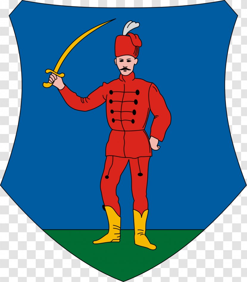 Bozsok Coat Of Arms City Town Computer File - Red - Fictional Character Transparent PNG