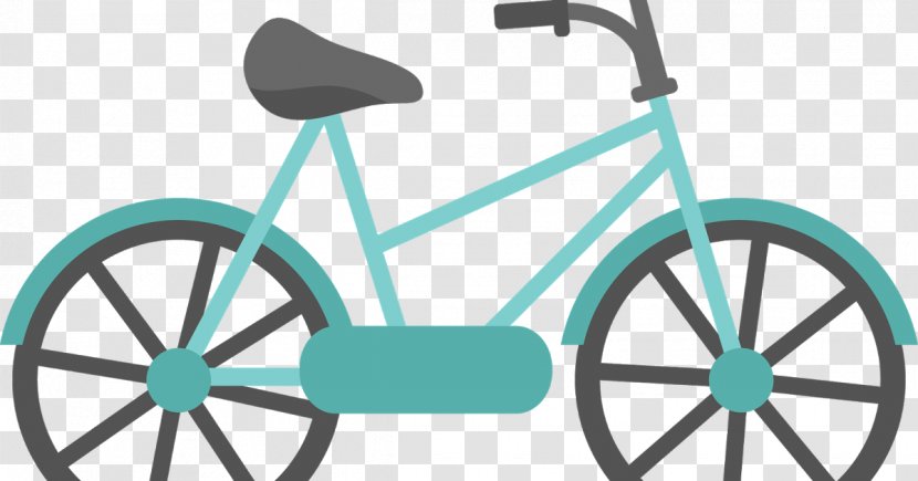 Bicycle Motorcycle Drawing Clip Art - Land Vehicle - There's A Surprise With The Shopping Cart Transparent PNG