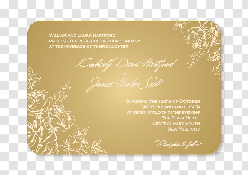 Wedding Invitation Art Poly - Laser Engraving - Design Transparent PNG