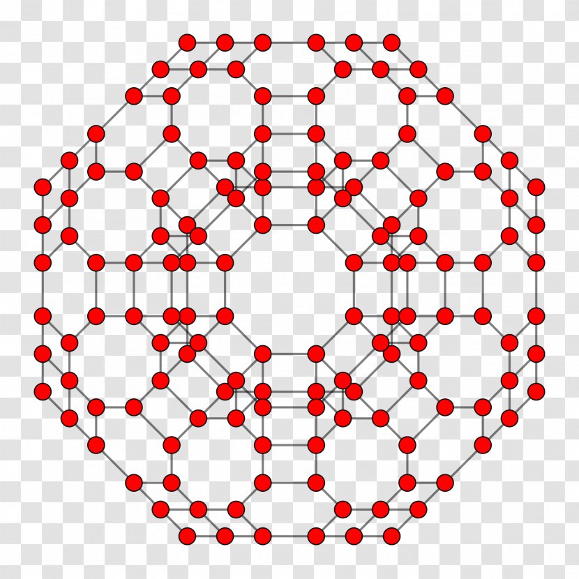 Rectified 24-cell Uniform 4-polytope - Regular Polytope - B2 Transparent PNG