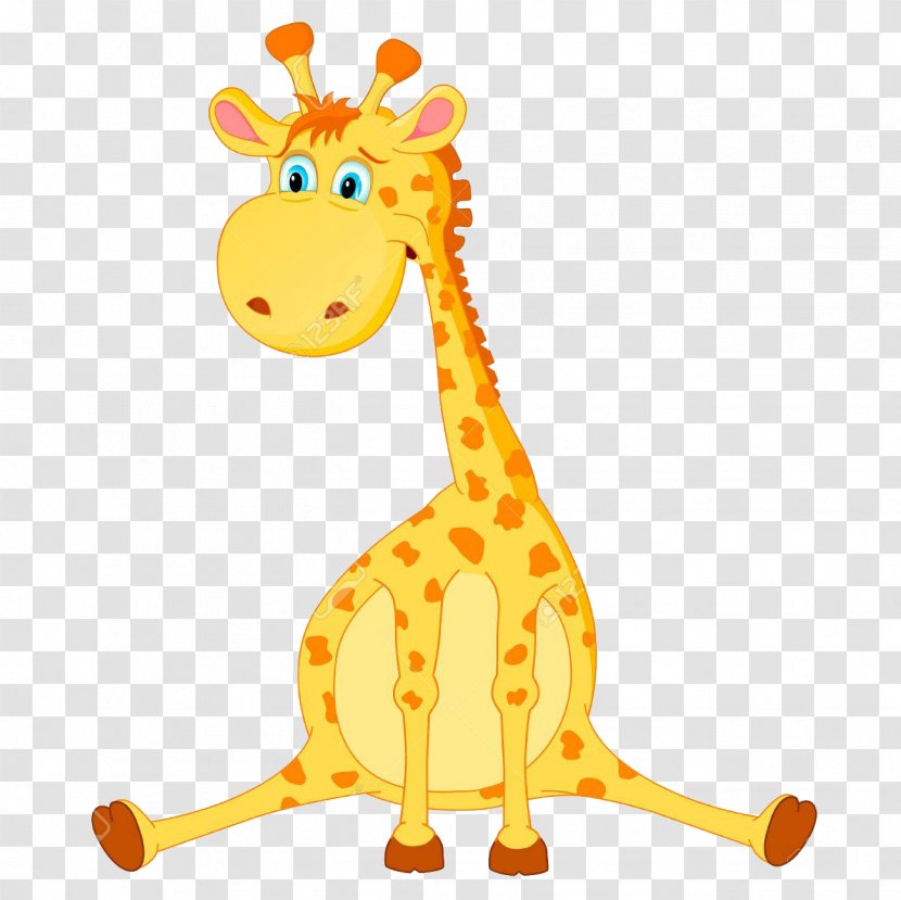 Giraffe Vector Graphics Clip Art Illustration - Neck Transparent PNG