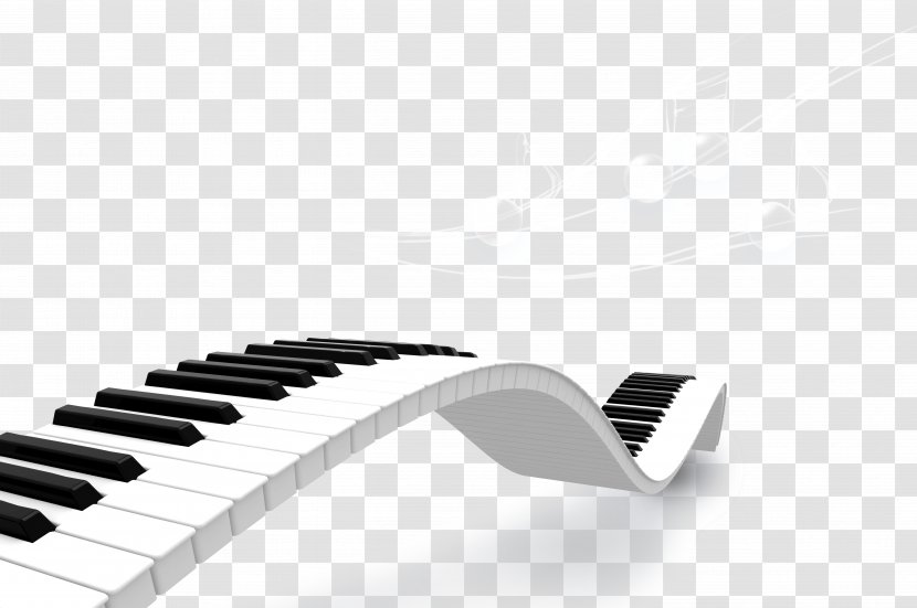 Musical Keyboard Piano Electronic Instrument - Flower Transparent PNG
