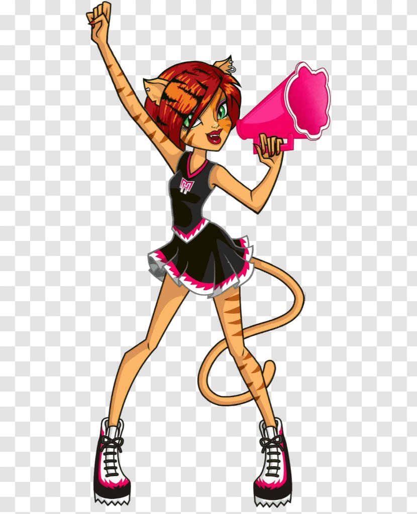 Monster High Freak Du Chic Toralei Frankie Stein Barbie Werecat - Heart Transparent PNG