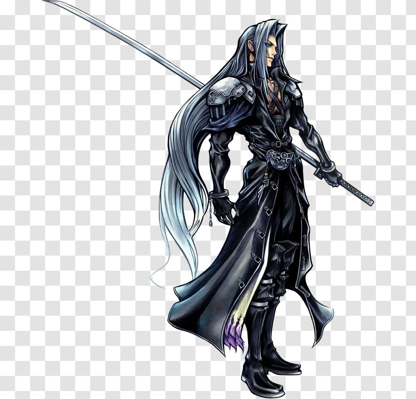 Dissidia Final Fantasy NT VII 012 Sephiroth - Figurine - Kingdom Hearts Transparent PNG