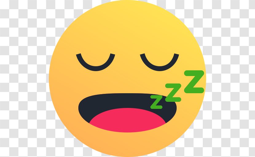 Emoji Emoticon Smiley Sleep - Smile - Sleepy Transparent PNG