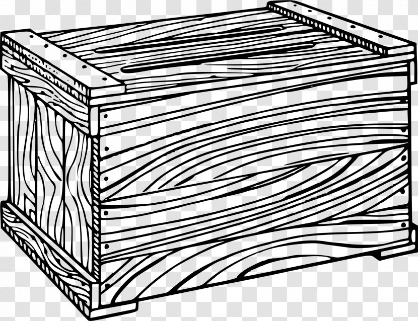 Crate Wooden Box Clip Art - Rectangle Transparent PNG