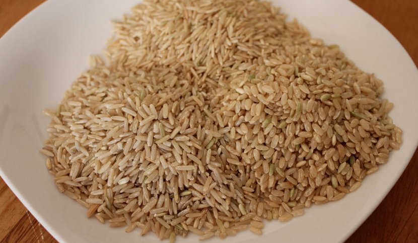 Fried Rice Brown Organic Food Cooking - Recipe Transparent PNG