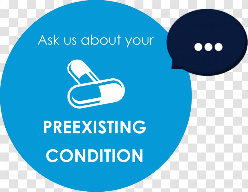 Pre-existing Condition Travel Insurance Health - Text Transparent PNG