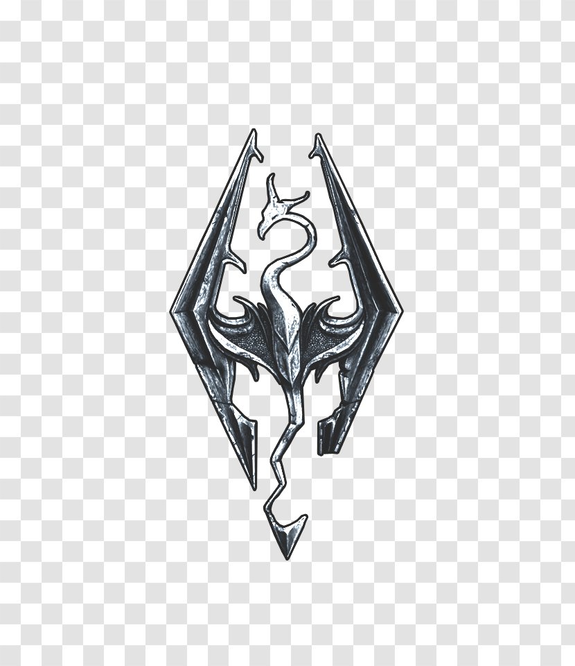 The Elder Scrolls V: Skyrim – Dragonborn IV: Oblivion Logo Decal Video Games - Iv - Builds Transparent PNG